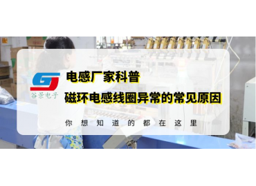 磁環(huán)電感線(xiàn)圈供應(yīng)商科普電感異響的常見(jiàn)原因